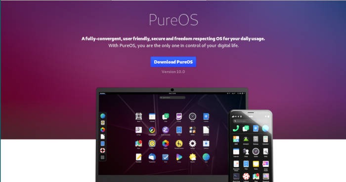 Sitio web de Linux Libre 05 Pureos