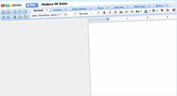 Zoho Writer