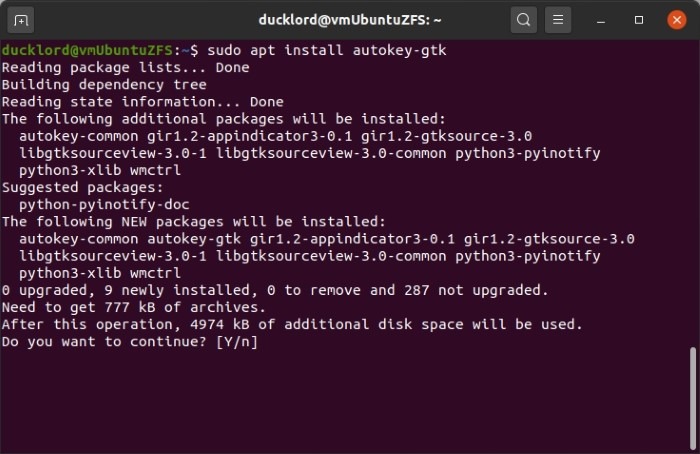 Cree accesos directos de Linux con Autokey Sudo Apt Install