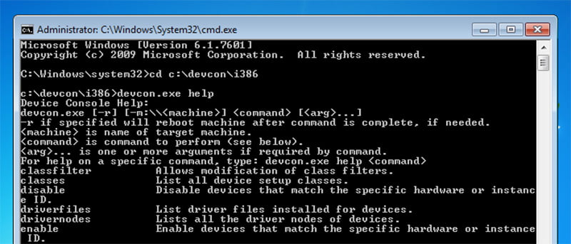 Cómo administrar los controladores de dispositivos de Windows desde el símbolo del sistema