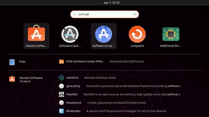 Ubuntu Repository Software de gestión de interfaz gráfica de usuario y actualizaciones