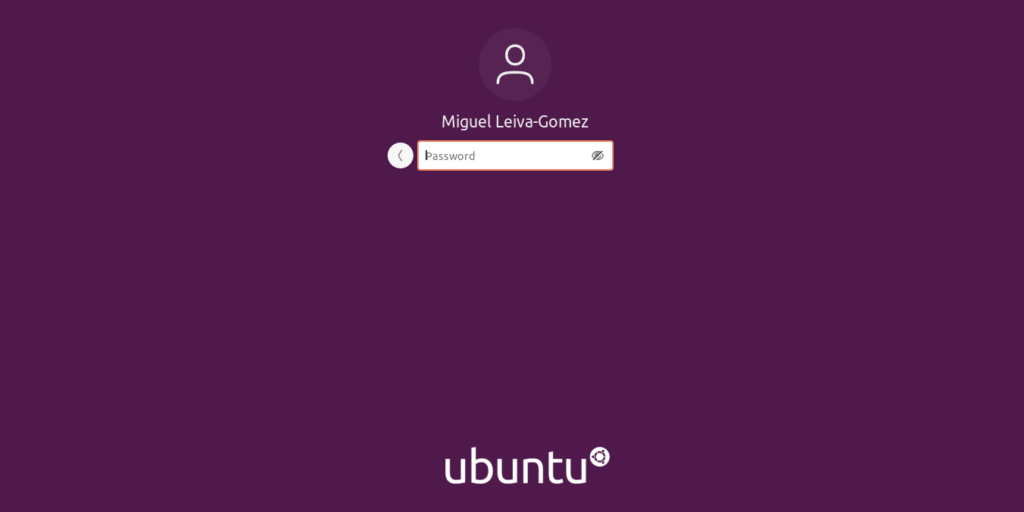 Ubuntu Loginscreen