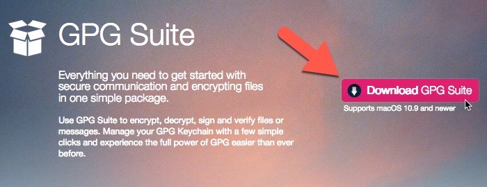 gpg-tools-download-page