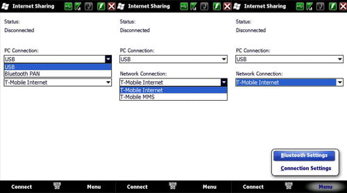 Internet Sharing with Windows Mobile 6