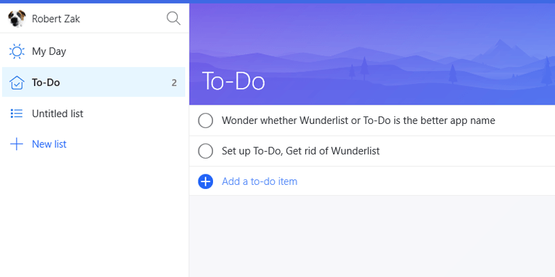 Cómo configurar Microsoft To-Do en Windows 10