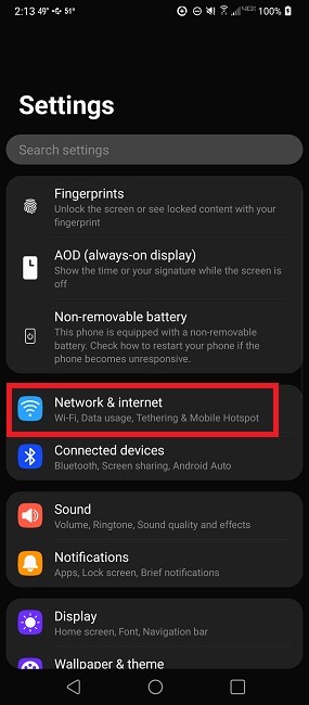 Cómo configurar una conexión Wi-Fi medida en la red de Android