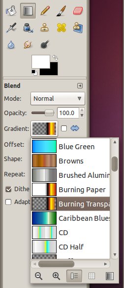 gimpflame-choosegradient