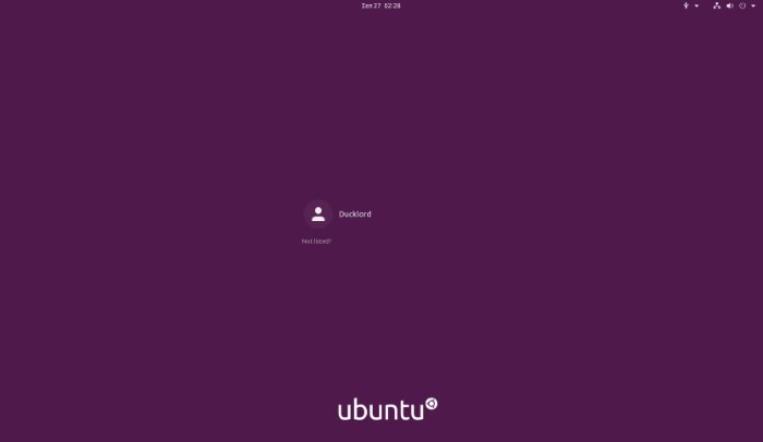 Deshabilitar la pantalla de bloqueo de Ubuntu después del arranque