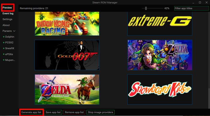 ejecutar-emulator-games-through-steam-link-generar-app-list