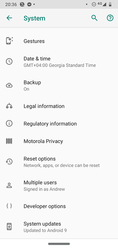 Opciones de desarrollador de Android Accede a 4 opciones de desarrollador