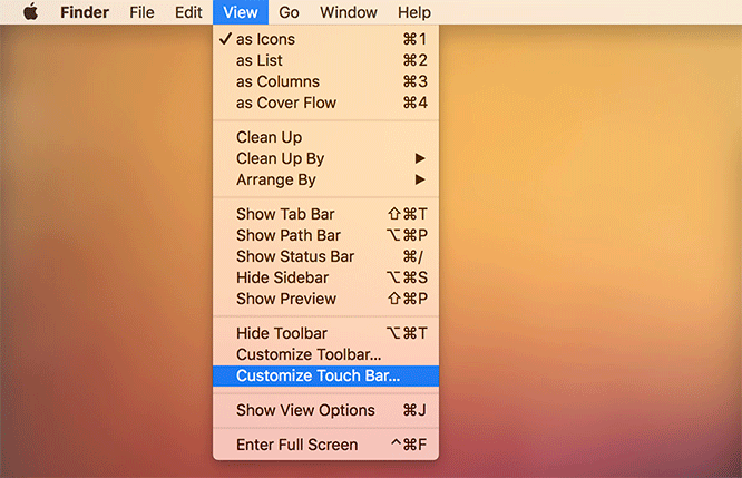 personalizar-tocar-bar-ver-menu