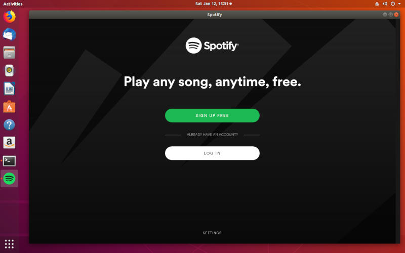 Spotify en Ubuntu