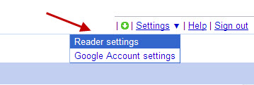 Google-Reader-Click-Reader-Configuración