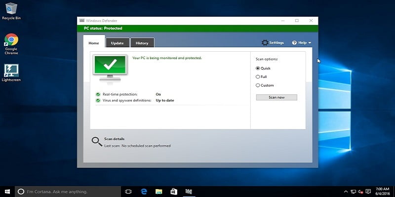 Cómo mantenerse seguro en Windows 10 sin usar un antivirus