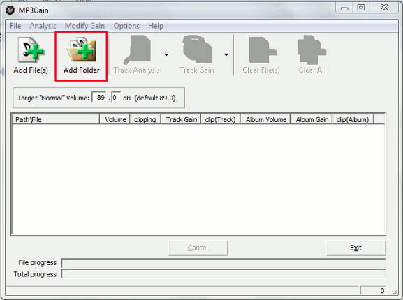 mp3gain-agregar-carpetas