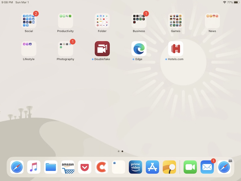 Cómo personalizar la pantalla de inicio de Ipad Dock