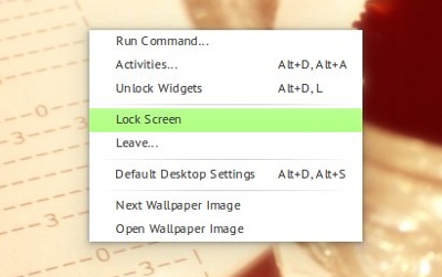 kde-lockscreen-contextmenu