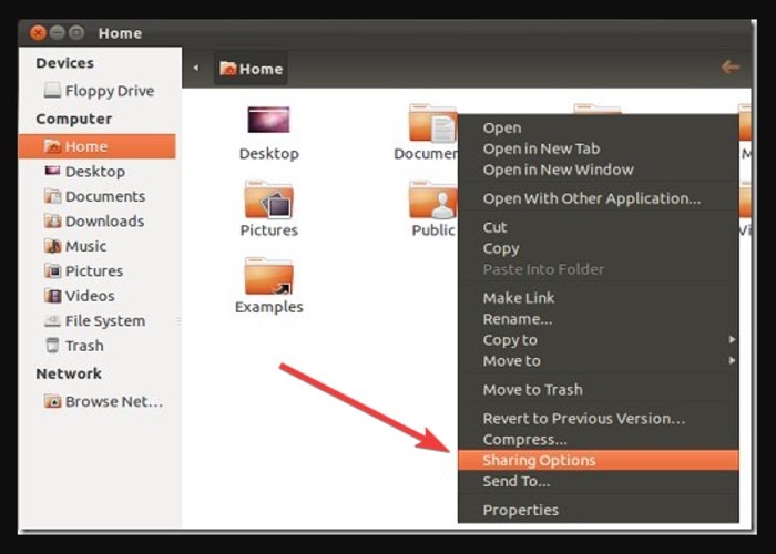 transferir-archivos-linux-windows-via-lan-sharing-options