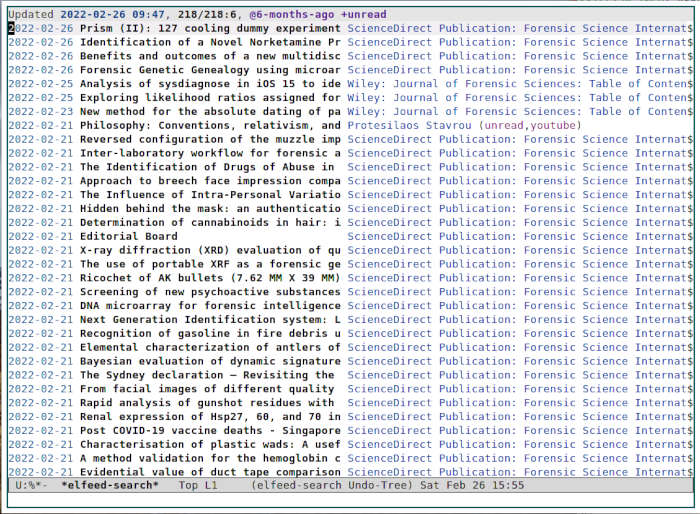 Resumen de Emacs Rss 02 Elfeed