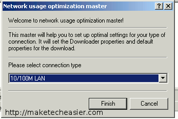 configuración del administrador de descargas gratuitas