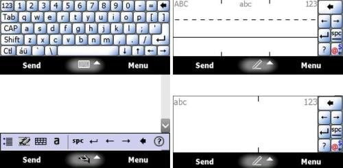 Windows Mobile native software input