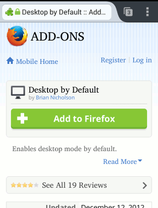 mobile-firefox-addon-desktop-de forma predeterminada