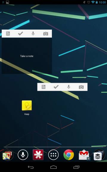 google-keep-widgets