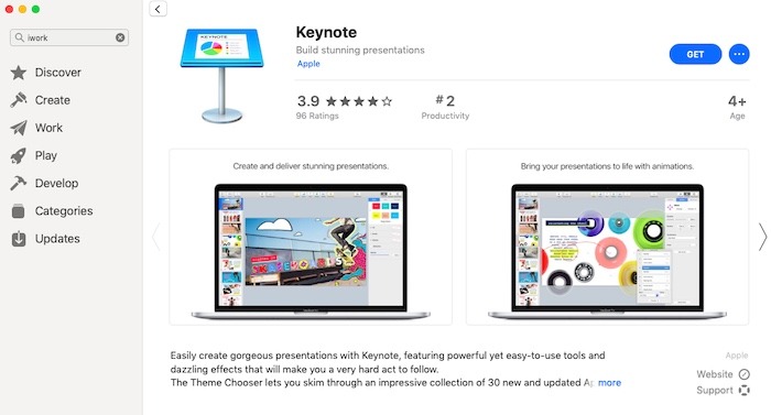 Mac Iwork sobre Office365 Keynote gratis