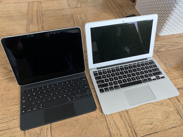 Revisión del teclado mágico Comparación de Macbook Air