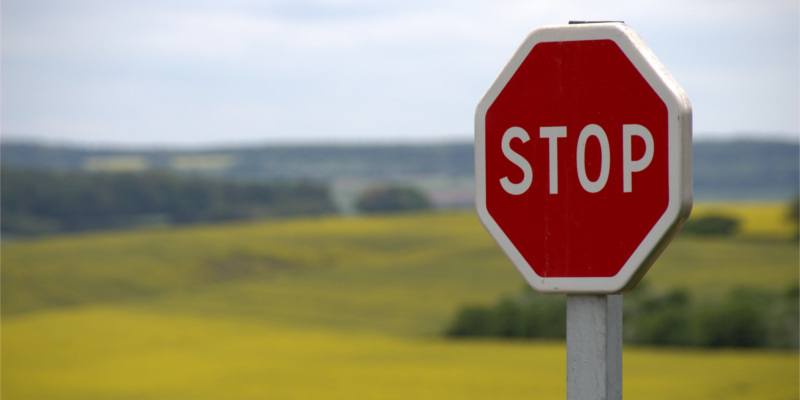 Stop sign