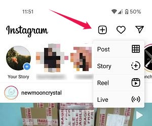 Cómo publicar en colaboración Instagram Añadir nuevo contenido