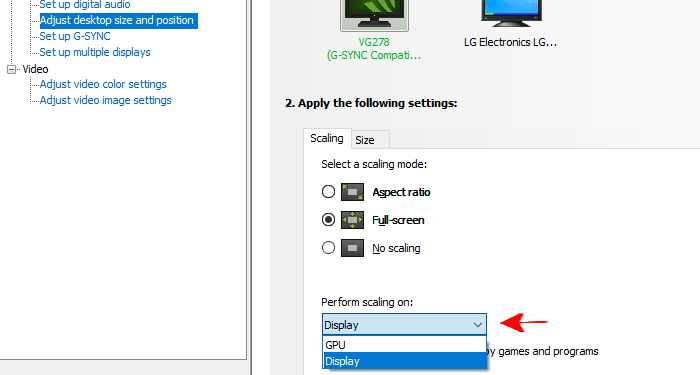 Linuxdisplay Nvidiapanel