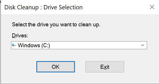 limpieza de disco de windows 10
