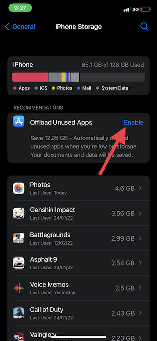 descargar aplicaciones automáticamente en iOS