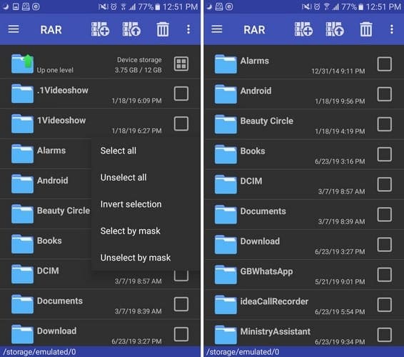 Android: comprimir y descomprimir archivos