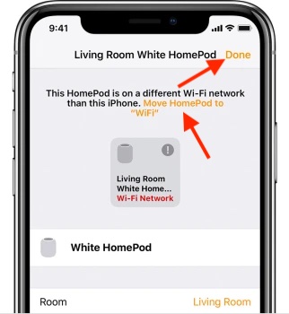 Cómo conectar el HomePod a WiFi