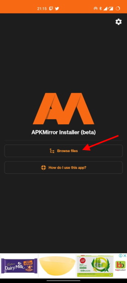 buscar archivos - instalador de apkmirror