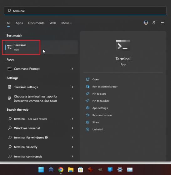 Abra siempre PowerShell como administrador en Windows 11