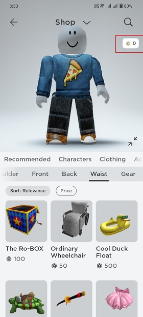 Tienda De Avatares Roblox Android