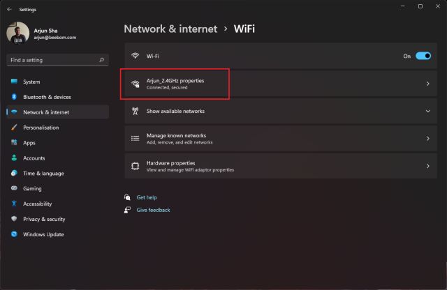 Encuentre la dirección IP en Windows 11 (2021)